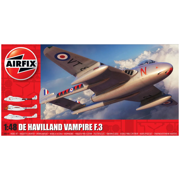 de Havilland Vampire F.3 - Airfix 1/48 Scale Model