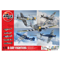 Airfix D-Day Fighters 1/72 Scale Model Set