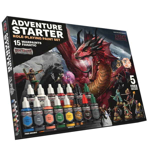 GameMaster Adventure Starter Paint Set - The Army Painter