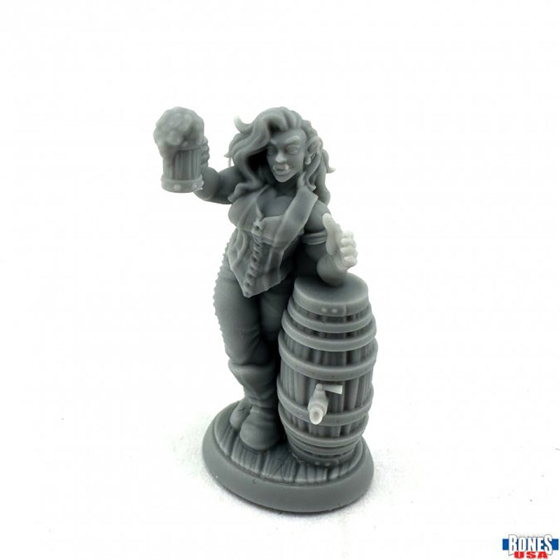 30168 Anya Half-Orc Arm Wrestler - Reaper Bones USA