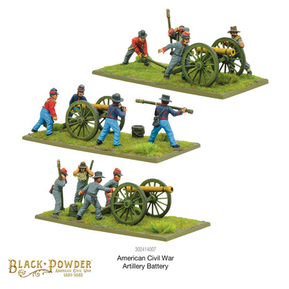 American Civil War Artillery Battery - Black Powder