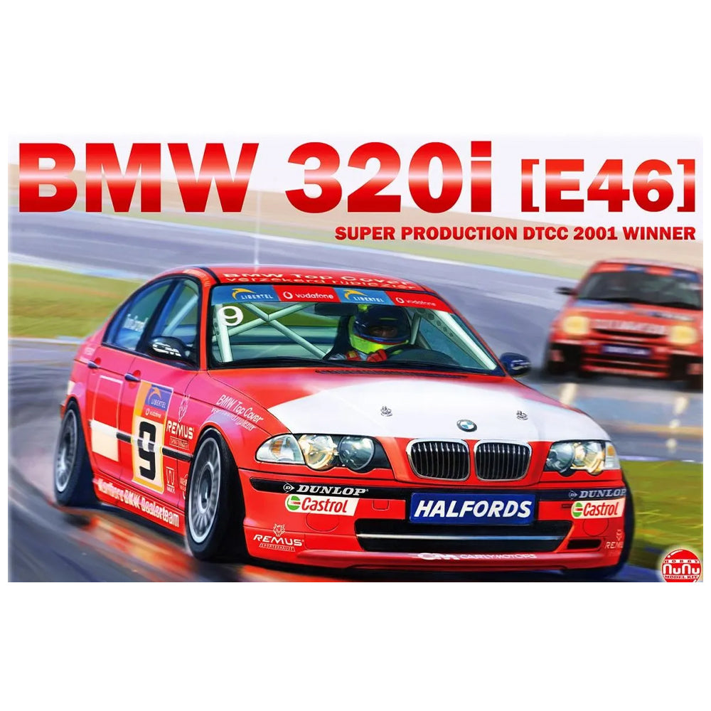 BMW320i E46 NuNu 1/24 Scale Race Car Kit