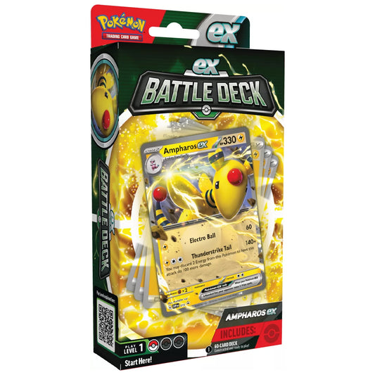 Pokémon TCG Ampharos ex Battle Deck