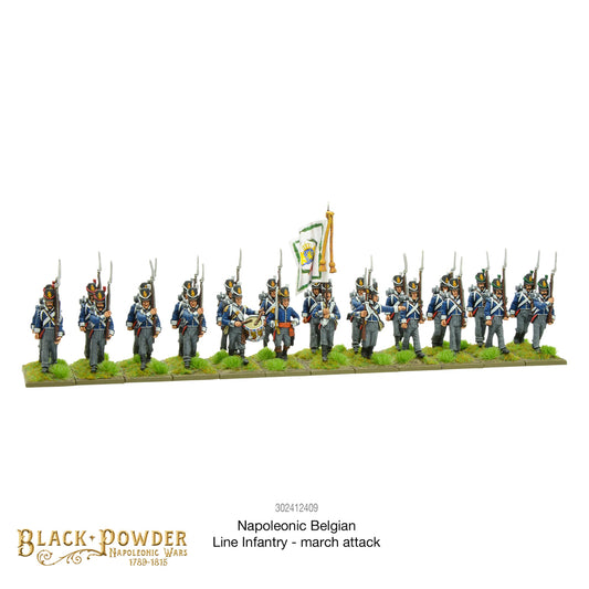 Napoleonic Belgian Line Infantry...