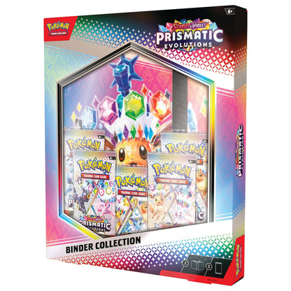 Pokémon Prismatic Evolutions Binder Collection