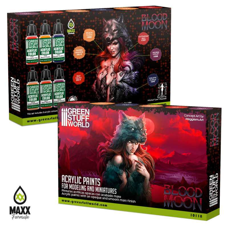 GSW Blood Moon Maxx Formula Paint set