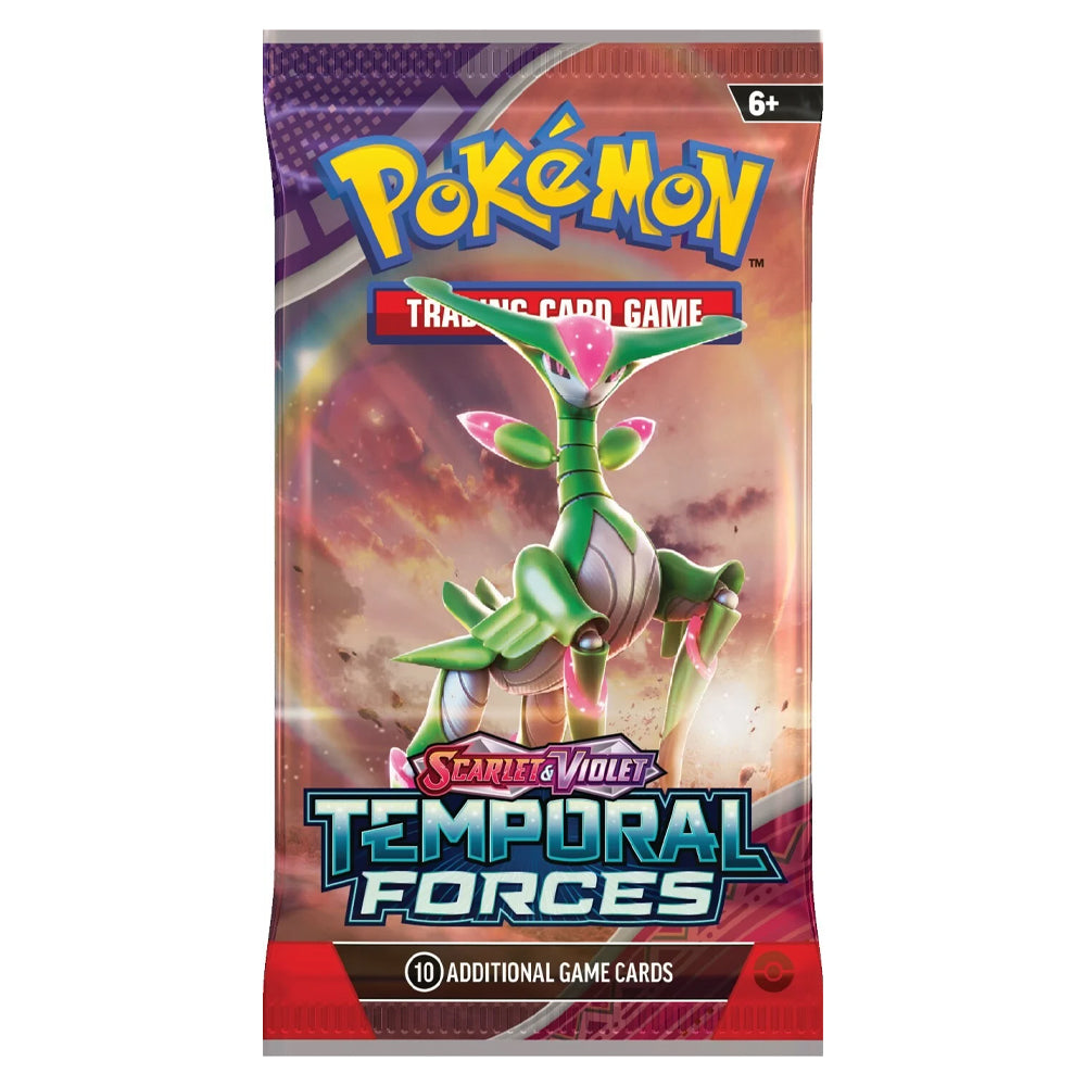 Pokémon Temporal Forces Booster Design C Iron Leaves