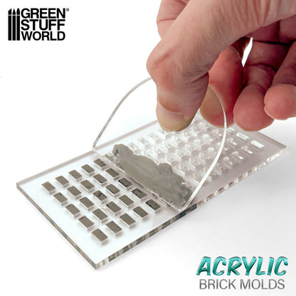 Acrylic Brick Mould | Green Stuff World Modelling