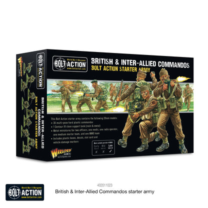 Bolt Action British & Inter-Allied Commandos Starter Army