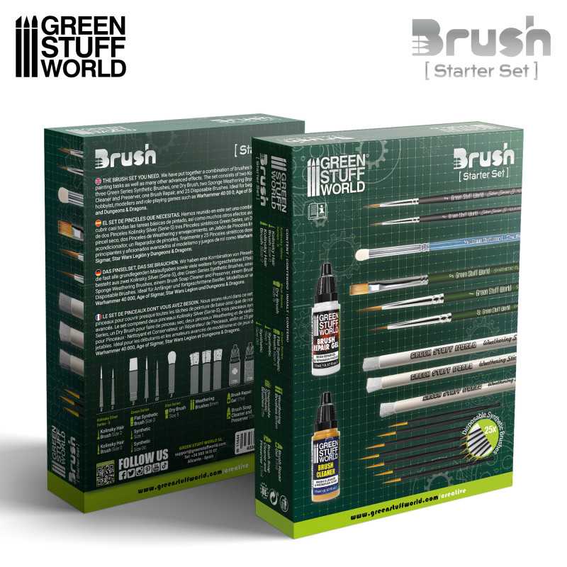 Green Stuff World Starter Brush Set