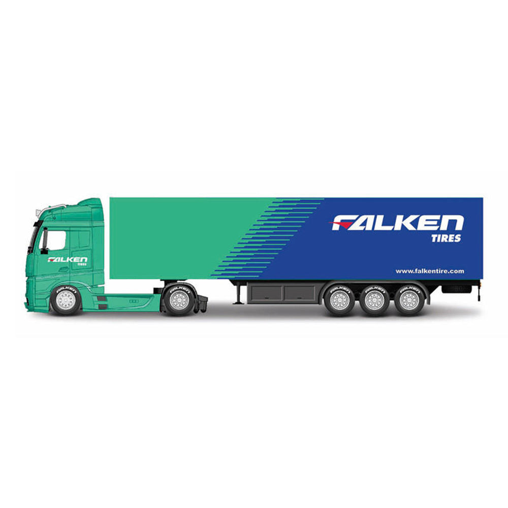 Burago 1/43 M-B Actros Gigaspace Falken Artic Model