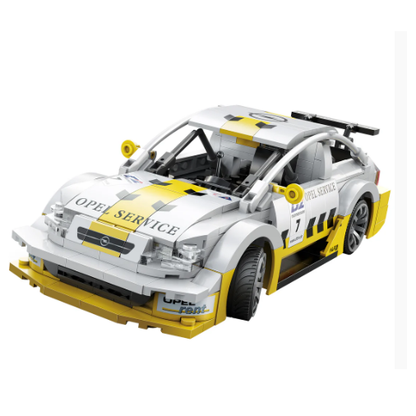 Cada bricks Opel Astra V8 Coupe car radio control building bricks kit