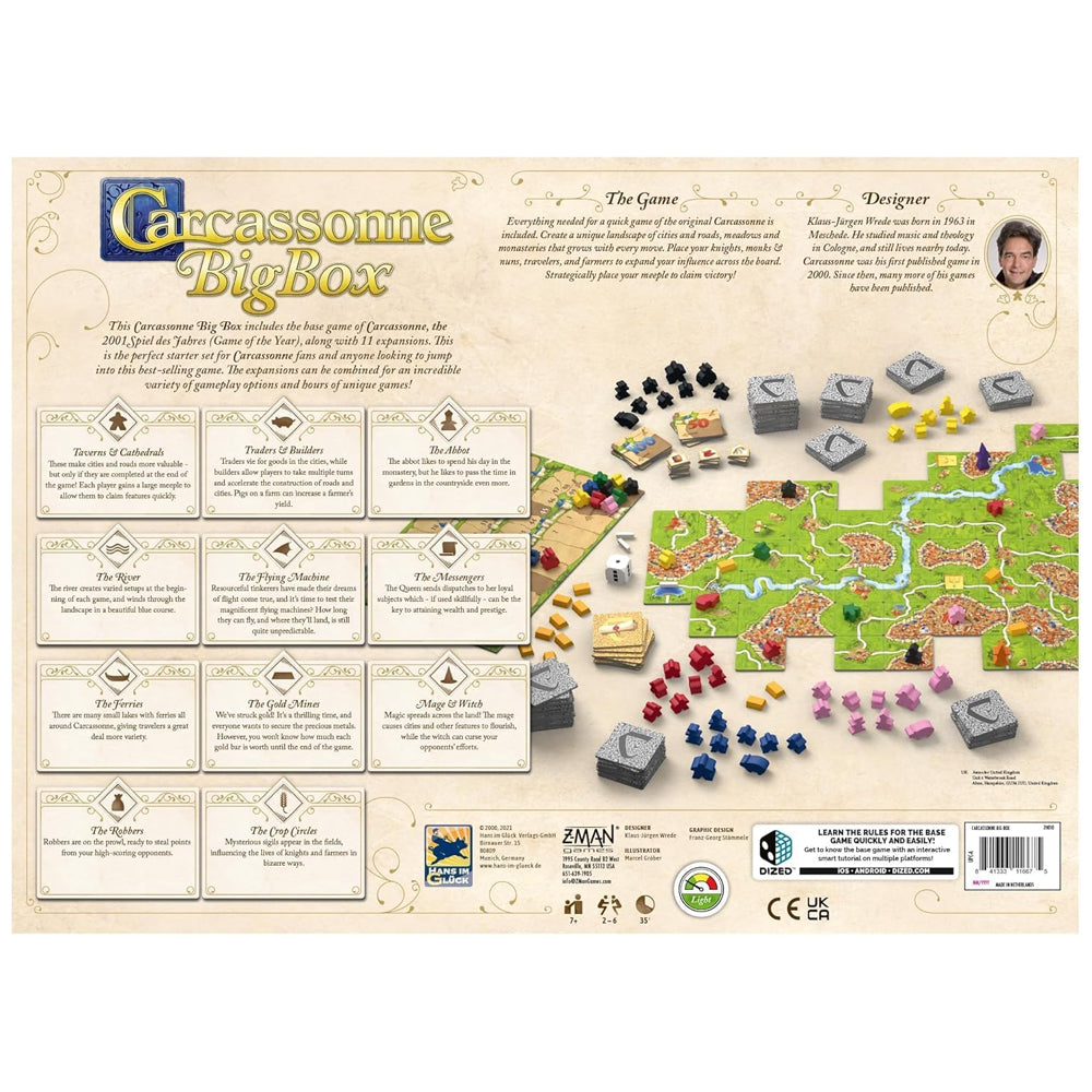 Carcassonne Inclusive Edition