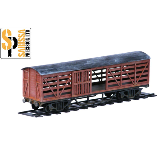 Sarissa Old West Railway Cattle Wagon MDF Terrain Set