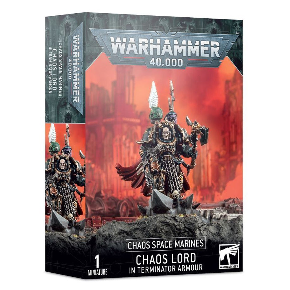 Chaos Lord in Terminator Armour - Chaos Space Marines (Warhammer 40k)