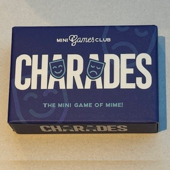 Charades mini matchbox game in b...