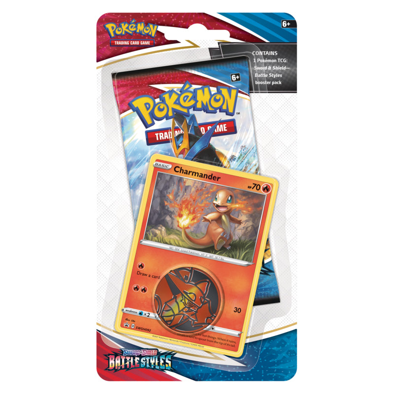 Pokémon Battle Styles Charmander Promo Booster