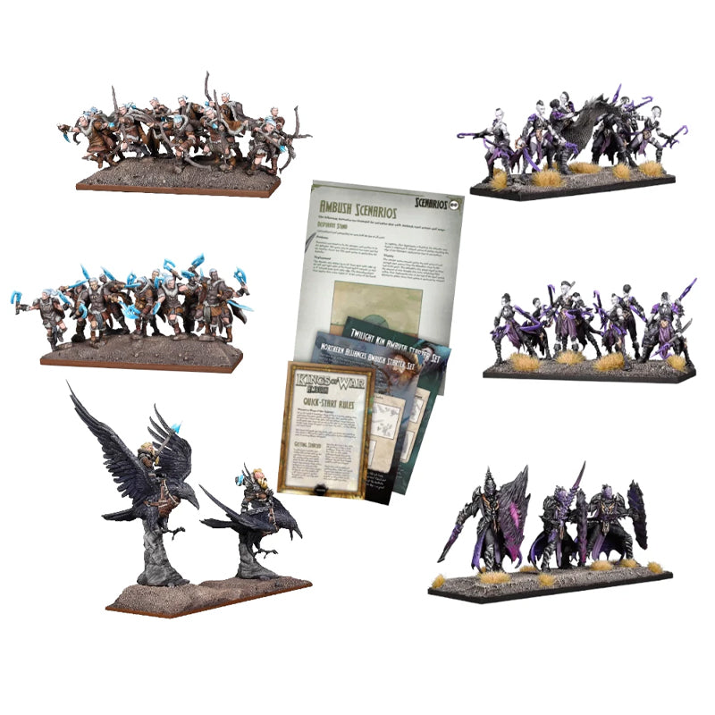 What's Inside The Chill Of Twilight Kings of War Ambush Starter Set?