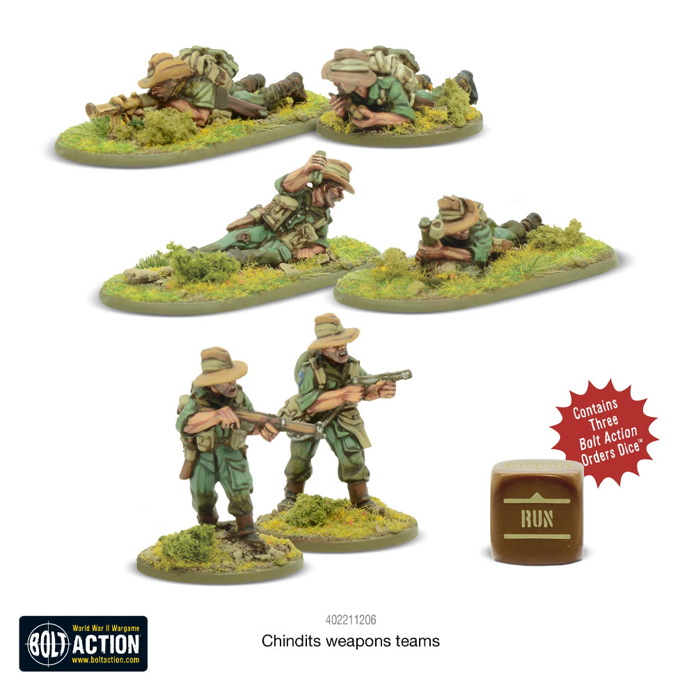 Chindit Weapons Teams - Bolt Action Miniatures