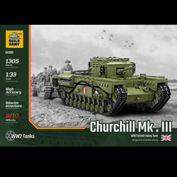 A Build Army Churchill MK3 WW2 British heavy tank