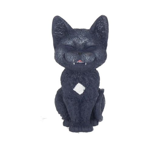 Count Kitty Vampire Black Cat Figurine