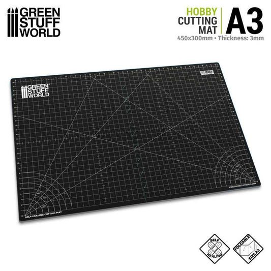 A3 Hobby Cutting Mat Black - GSW