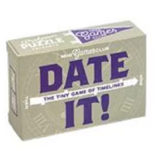 Date It! mini matchbox game.