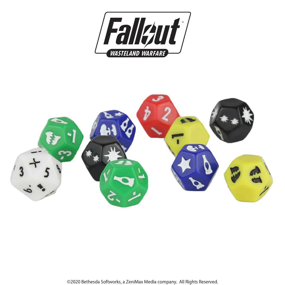 Fallout Wasteland Warfare Extra Dice Set