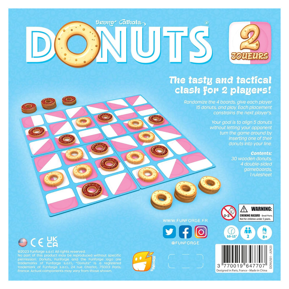 What's Inside the Donuts 2 Player Board Game