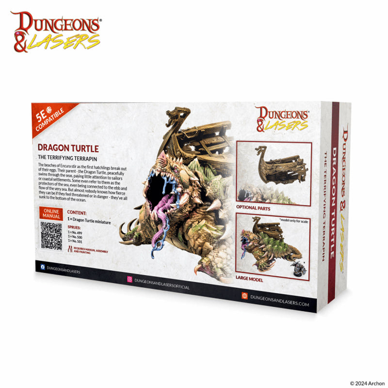 Dungeons & Lazers Dragon Turtle Kit