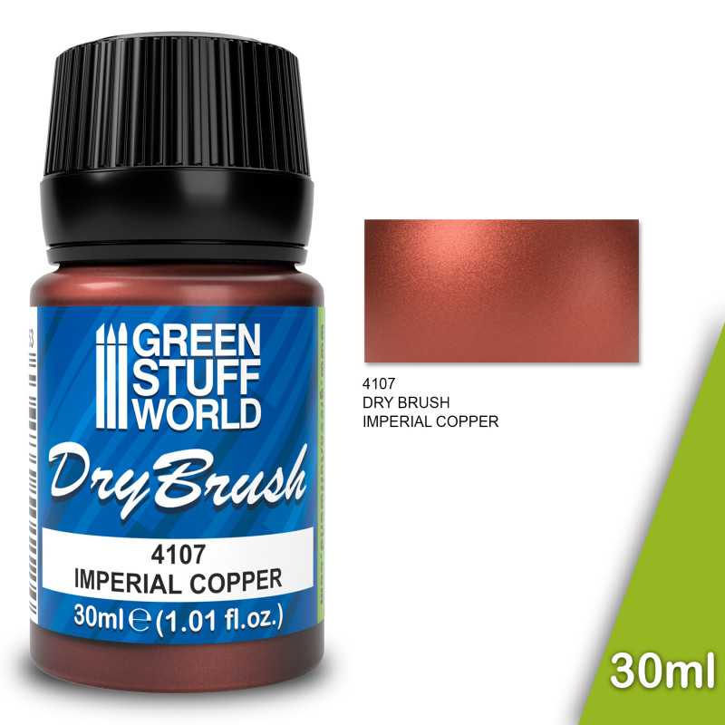 Green Stuff World Dry Brush Paint Imperial Copper 30ml