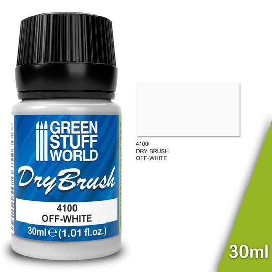 Green Stuff World Dry Brush Paint Off-White 30ml