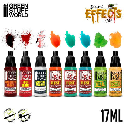 Whats Inside The Green Stuff World Special Effects Volume 1 Paint Set