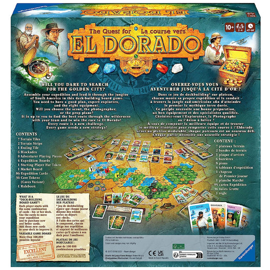 The Quest For El Dorado Board Game