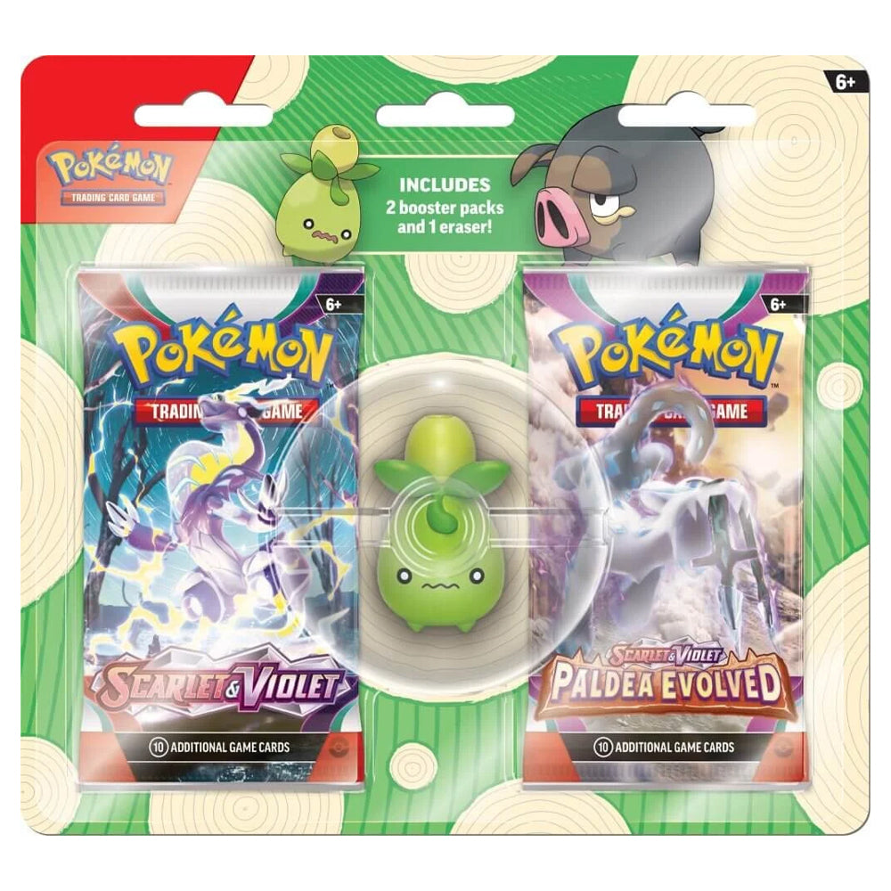 Pokémon Smoliv Back to School Eraser Blister