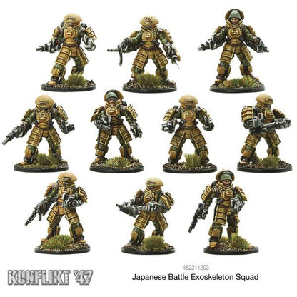 Japanese Battle Exoskeleton Squad Konlikt '47