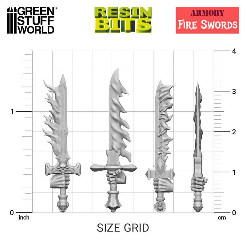 GSW Armoury Fire Swords