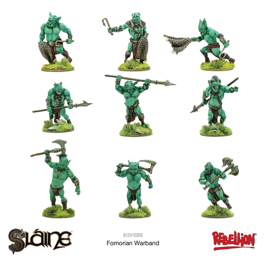 Sláine Fomorian Sea Demons Warband