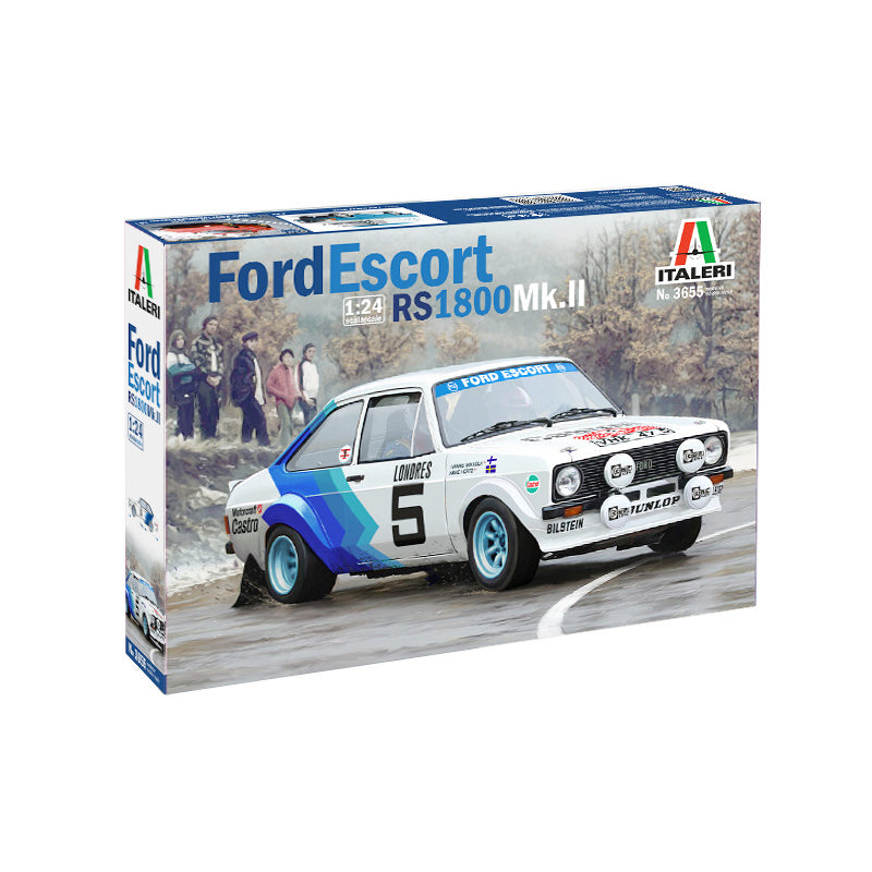 Italeri Ford Escort RS1800 Mk.II 1/24 Scale Model