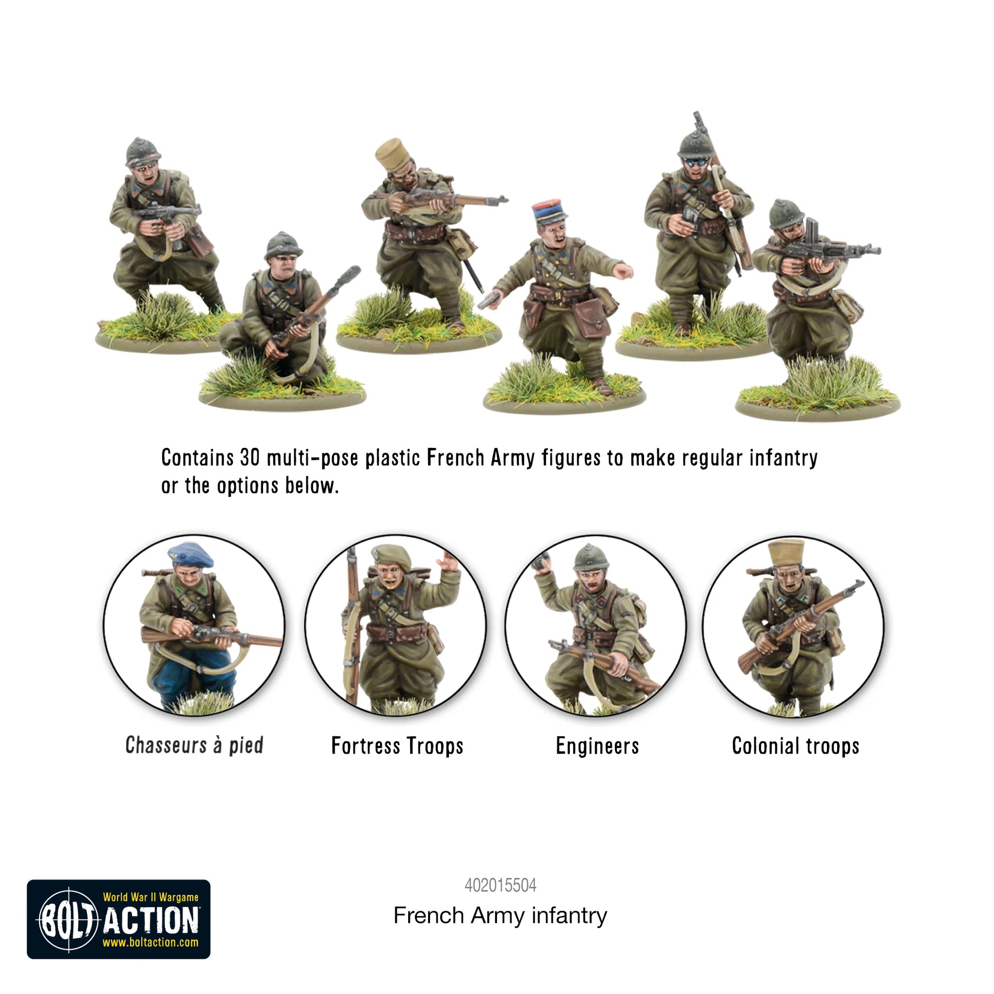 What's Inside the French Army Infantry Bolt Action Boxed Set?