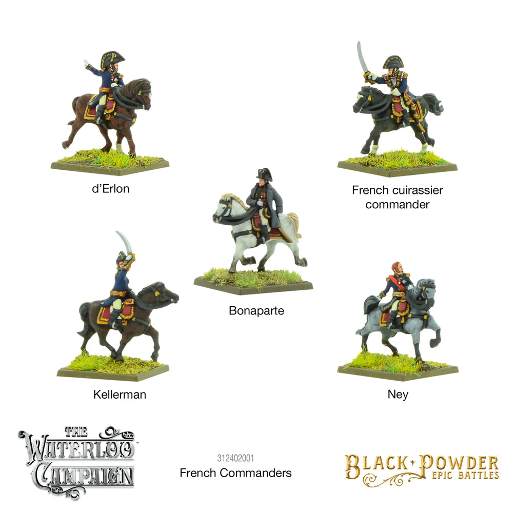 French Cavalry Commanders - Epic Battles Waterloo