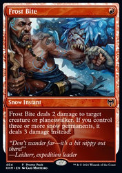 Frost Bite Prize Promo #404 MTG Kaldheim Single