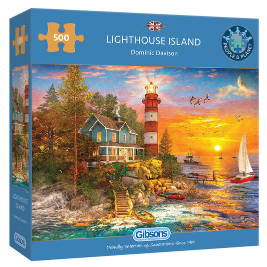 Lighthouse Island 500 Piece Jigs...