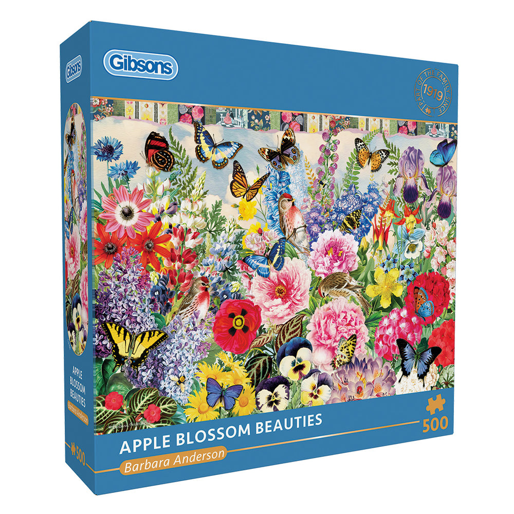 Apple Blossom Beauties 500 Piece Jigsaw Puzzle