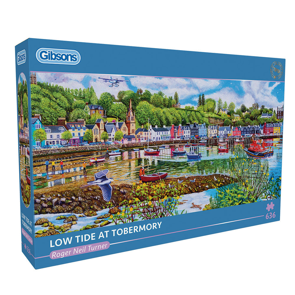 Low Tide At Tobermory 636 Piece Jigsaw Puzzle