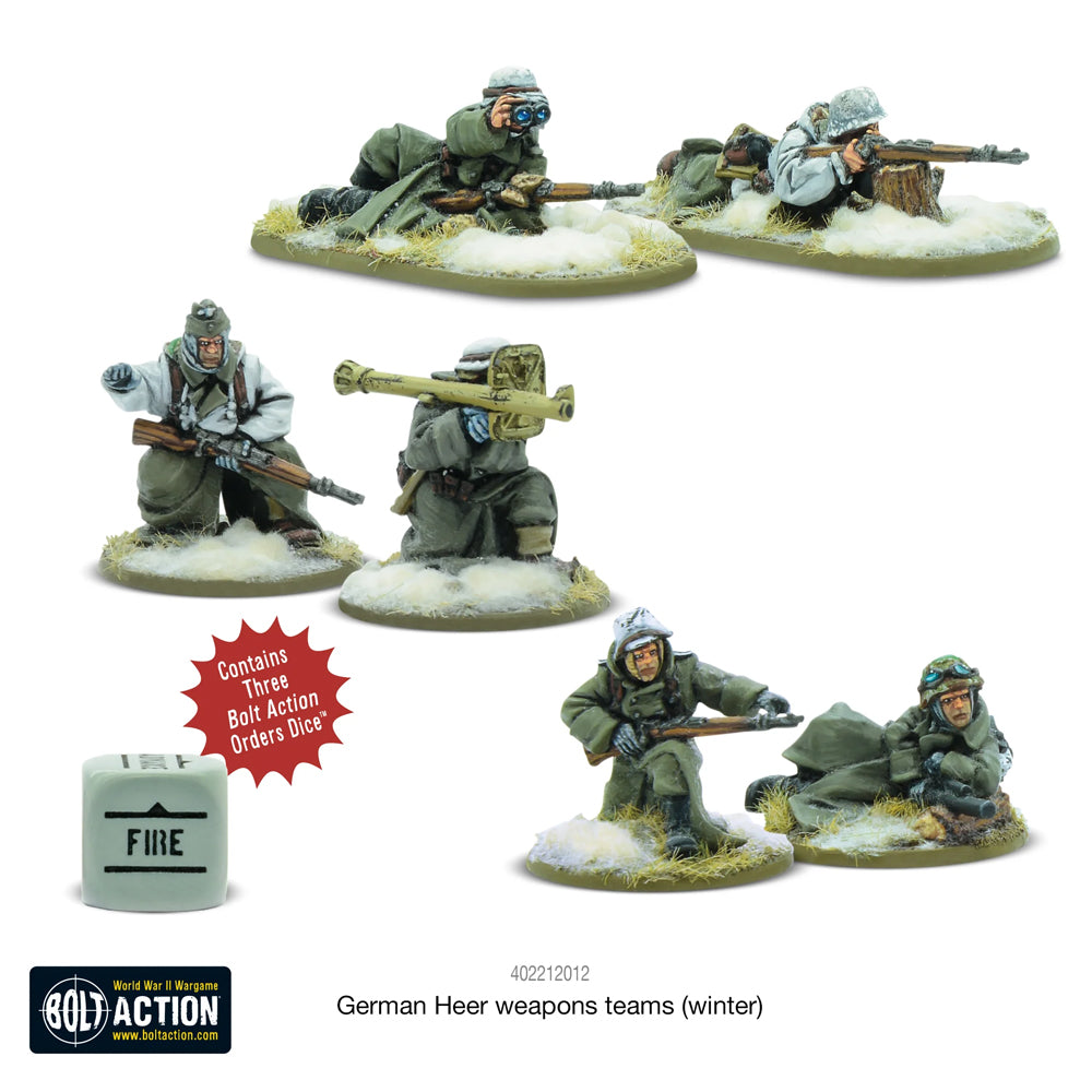 Bolt Action German Heer Winter Special Weapons Teams