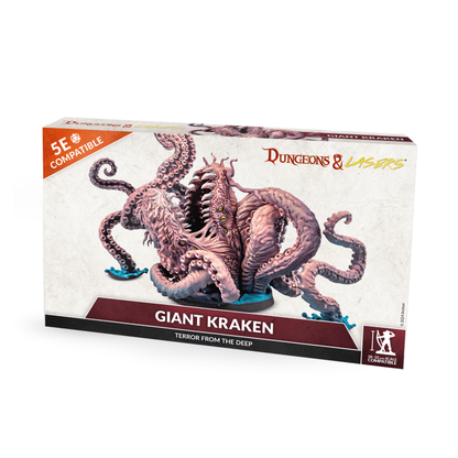 Giant Kraken from the Dungeons and Lasers