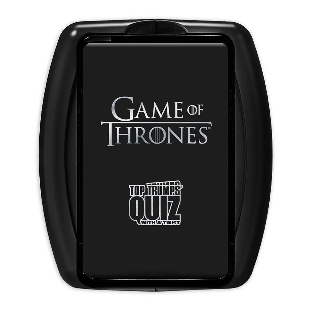 Top Trumps Game Of Thrones Quiz Game