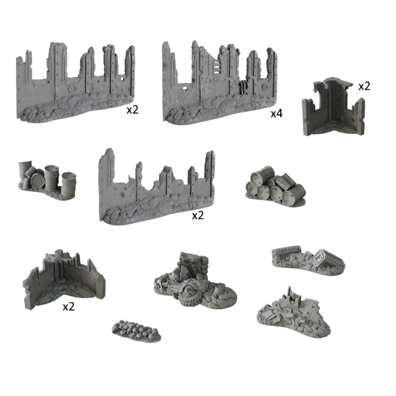 Terrrain Crate Gothic Ruins Wargaming Scenery Set