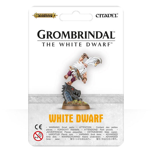 Grombrindal The White Dwarf Warhammer Mini